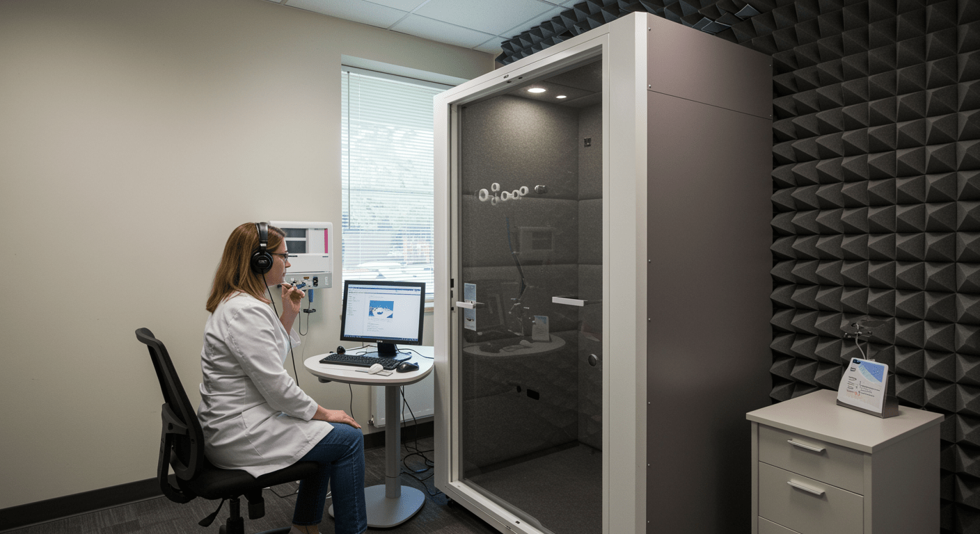 בדיקת שמיעה במכון שמיעה