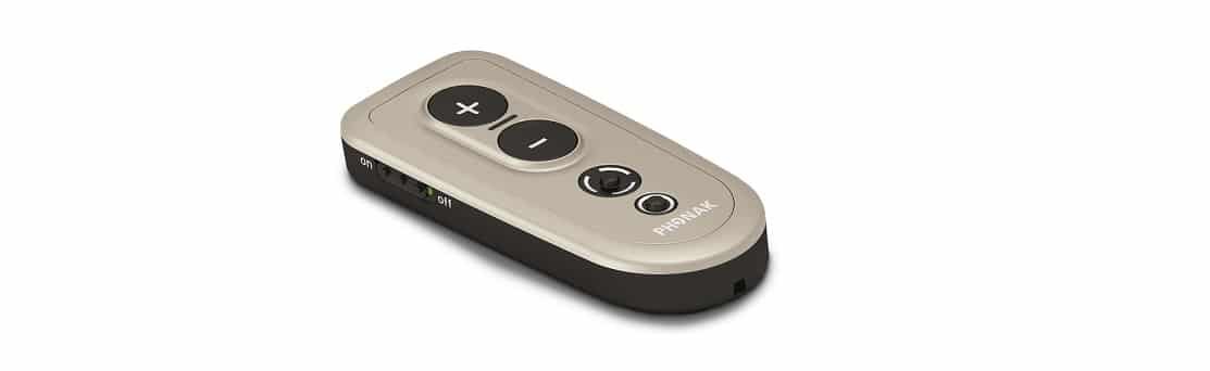 שלט למכשירי שמיעה של Phonak